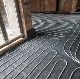 Underfloor heating installation&period;: Click Here To View Larger Image
